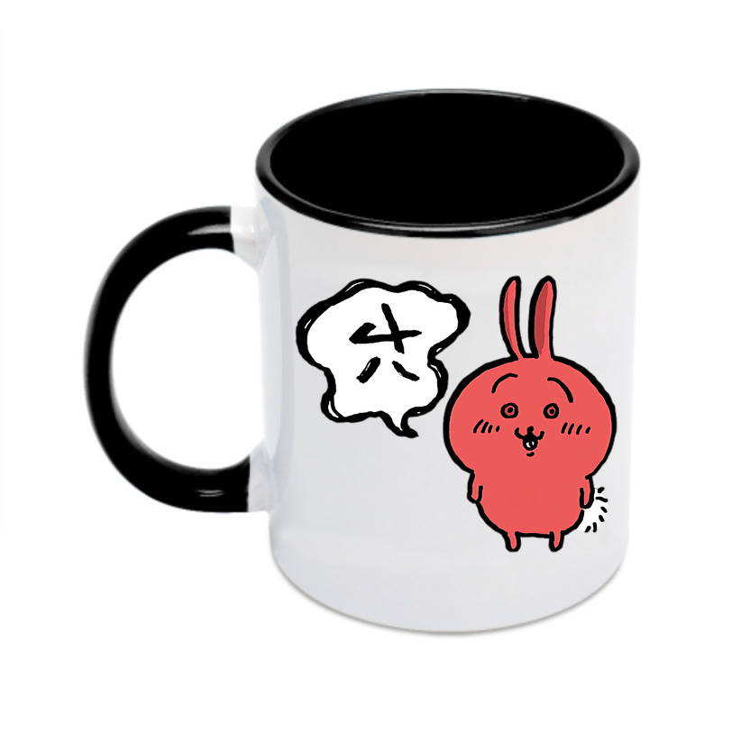 （画像用） ちいかわ ハチワレ Chii-kawa hachiware カラーマグカップ