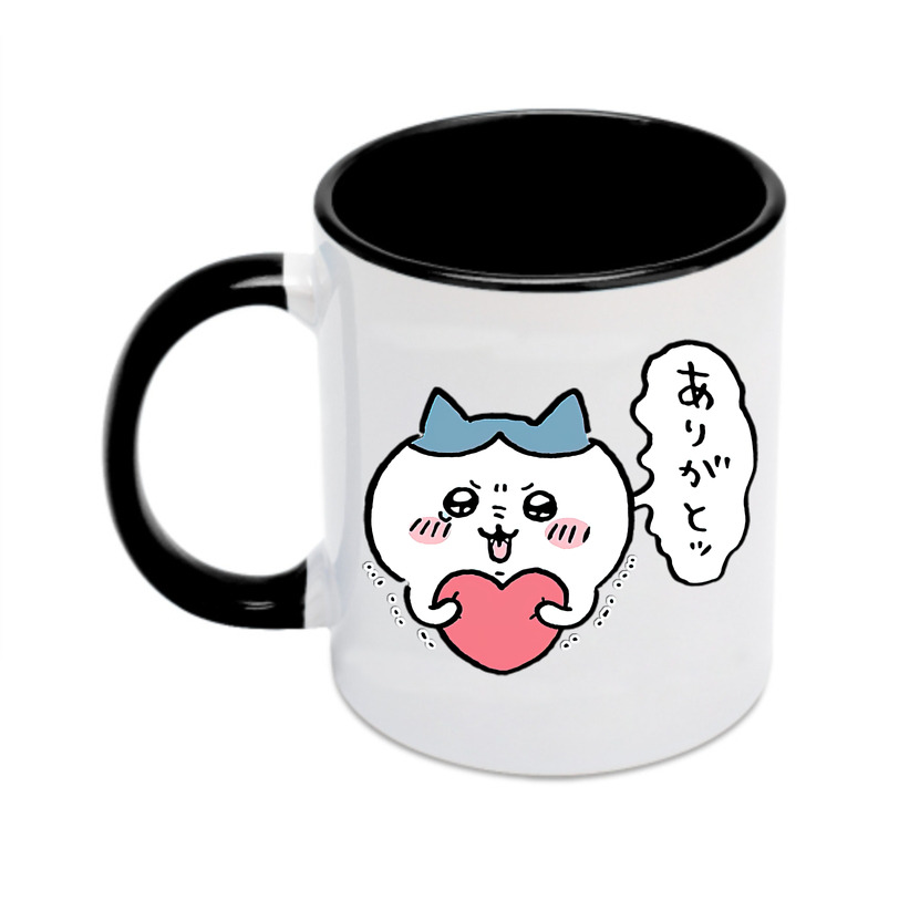 （画像用） ちいかわ ハチワレ Chii-kawa hachiware カラーマグカップ