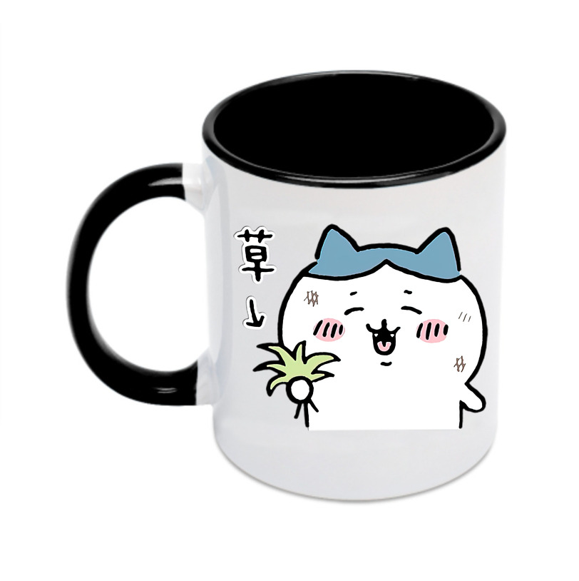 （画像用） ちいかわ ハチワレ Chii-kawa hachiware カラーマグカップ