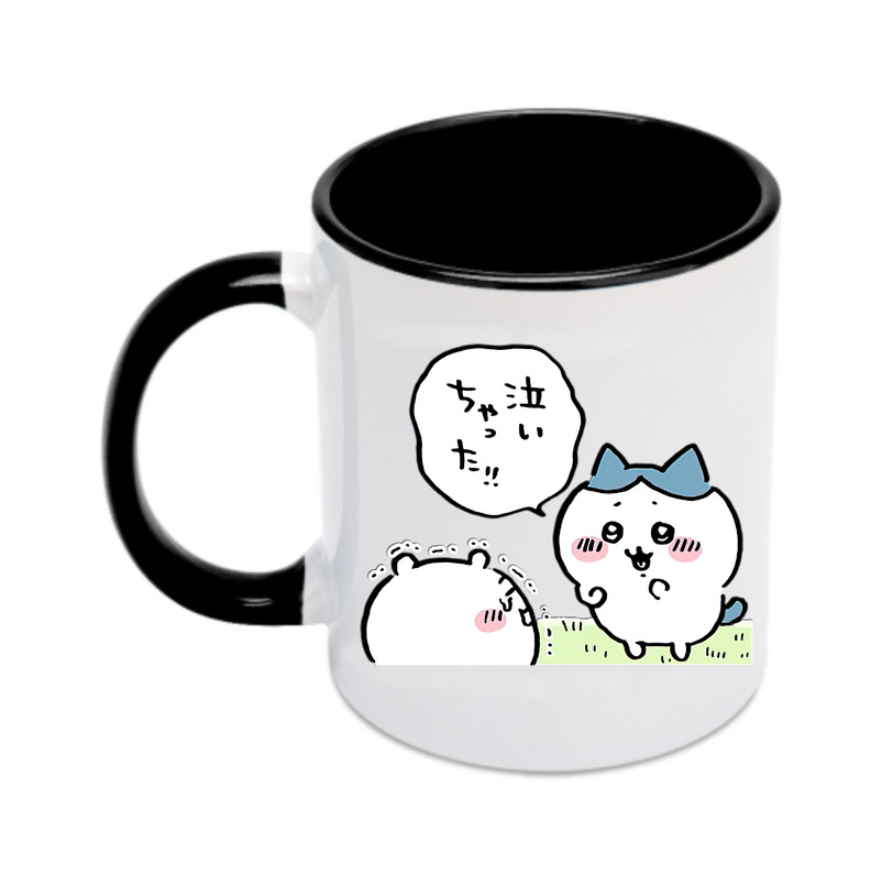 （画像用） ちいかわ ハチワレ Chii-kawa hachiware カラーマグカップ