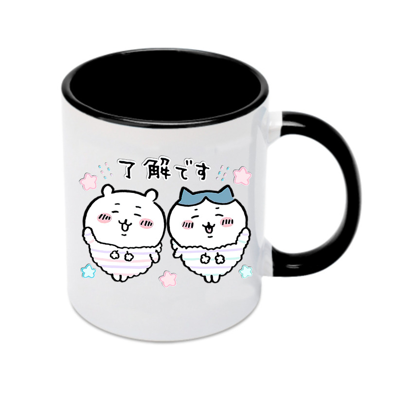 （画像用） ちいかわ ハチワレ Chii-kawa hachiware カラーマグカップ
