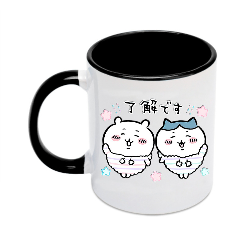 （画像用） ちいかわ ハチワレ Chii-kawa hachiware カラーマグカップ