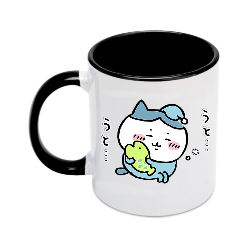 （画像用） ちいかわ ハチワレ Chii-kawa hachiware カラーマグカップ