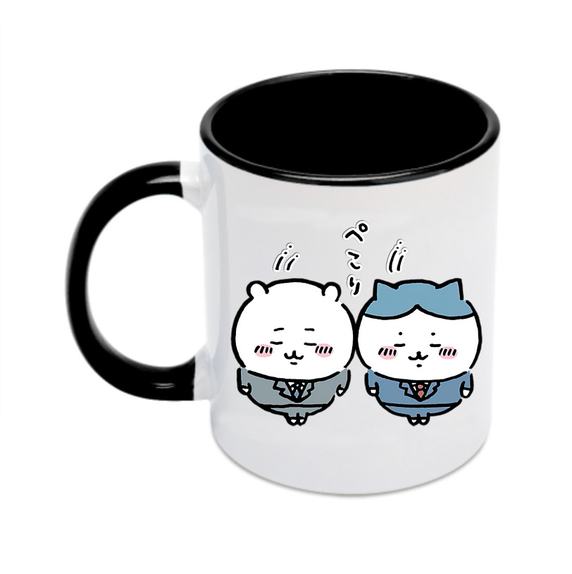 （画像用） ちいかわ ハチワレ Chii-kawa hachiware カラーマグカップ