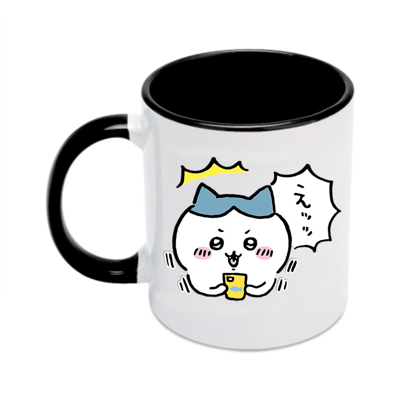 （画像用） ちいかわ ハチワレ Chii-kawa hachiware カラーマグカップ