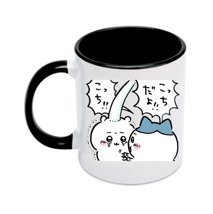 （画像用） ちいかわ ハチワレ Chii-kawa hachiware カラーマグカップ