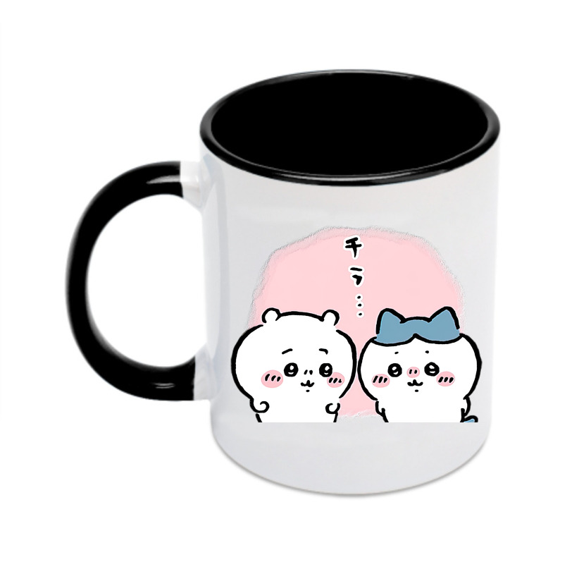 （画像用） ちいかわ ハチワレ Chii-kawa hachiware カラーマグカップ