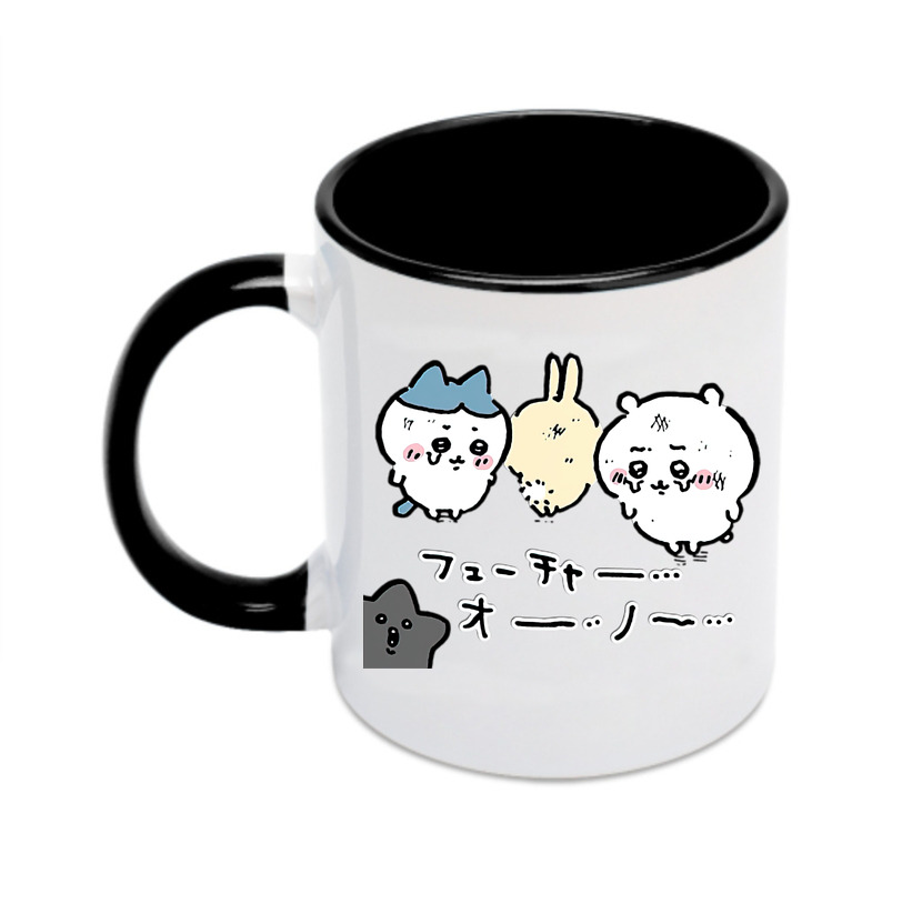 （画像用） ちいかわ ハチワレ Chii-kawa hachiware カラーマグカップ