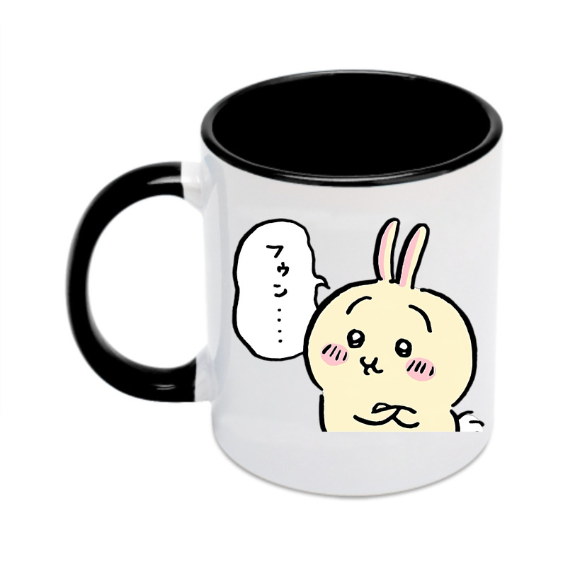 （画像用） ちいかわ うさぎ Chii-kawa usagi カラーマグカップ