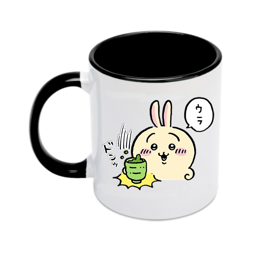 （画像用） ちいかわ うさぎ Chii-kawa usagi カラーマグカップ