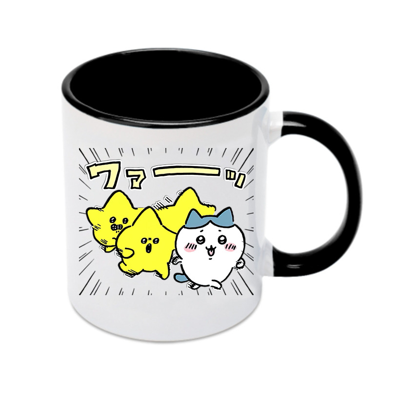 （画像用） ちいかわ 流れ星 Chii-kawa Shooting star カラーマグカップ