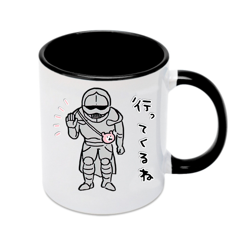（画像用） ちいかわ 労働の鎧さん Chii-kawa Mr. Armor of Labor カラーマグカップ
