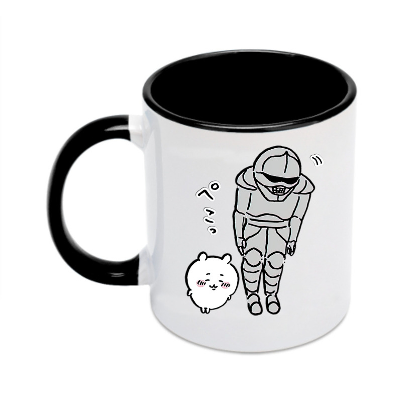 （画像用） ちいかわ 労働の鎧さん Chii-kawa Mr. Armor of Labor カラーマグカップ
