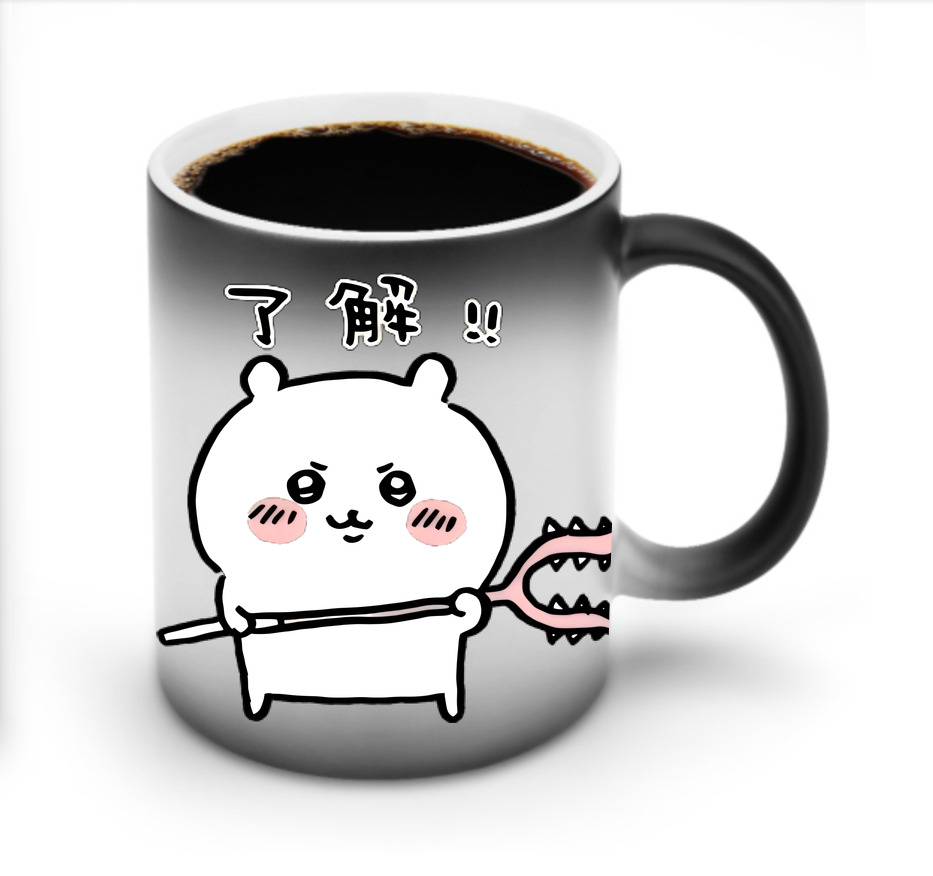 （画像用） ちいかわ ちいかわ Chii-kawa chiikawa 温度変色マグカップ