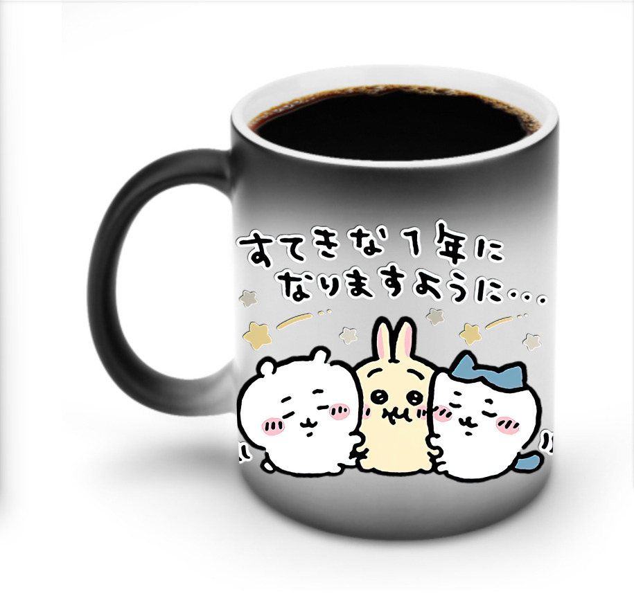 （画像用） ちいかわ ちいかわ Chii-kawa chiikawa 温度変色マグカップ