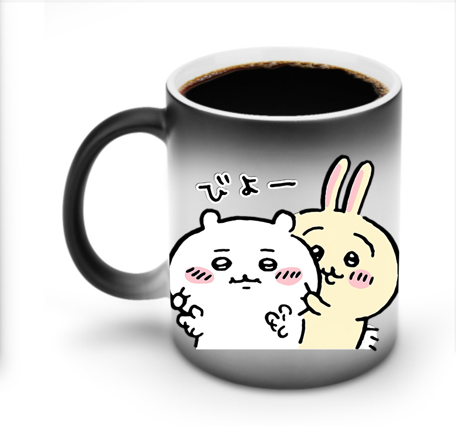 （画像用） ちいかわ うさぎ Chii-kawa usagi 温度変色マグカップ