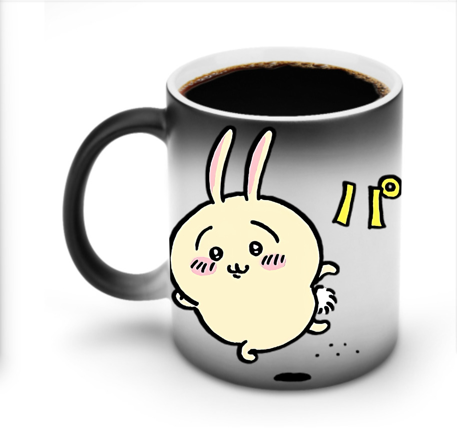 （画像用） ちいかわ うさぎ Chii-kawa usagi 温度変色マグカップ
