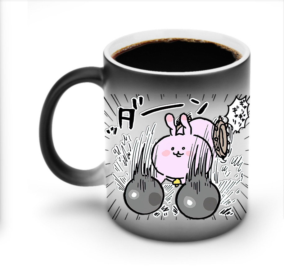 （画像用） ちいかわ うさぎ Chii-kawa usagi 温度変色マグカップ