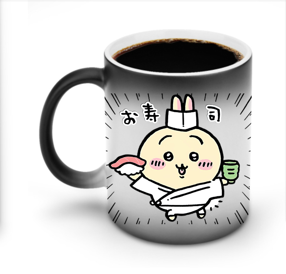 （画像用） ちいかわ うさぎ Chii-kawa usagi 温度変色マグカップ