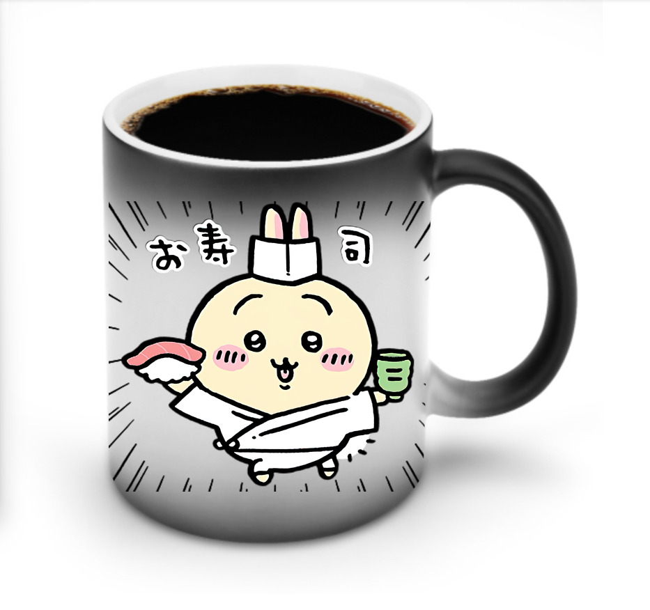 （画像用） ちいかわ うさぎ Chii-kawa usagi 温度変色マグカップ