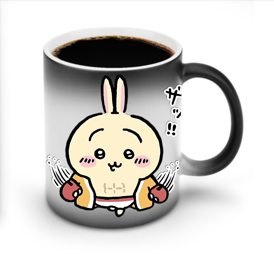 （画像用） ちいかわ うさぎ Chii-kawa usagi 温度変色マグカップ