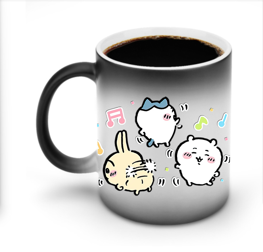 （画像用） ちいかわ うさぎ Chii-kawa usagi 温度変色マグカップ