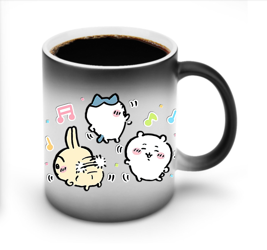 （画像用） ちいかわ うさぎ Chii-kawa usagi 温度変色マグカップ
