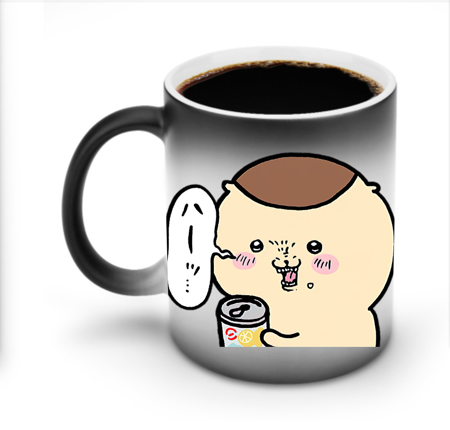 （画像用） ちいかわ くりまんじゅう Chii-kawa kuri manjū 温度変色マグカップ