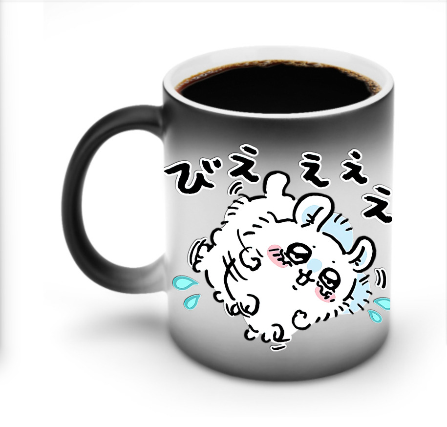 （画像用） ちいかわ モモンガ Chii-kawa Momonga 温度変色マグカップ