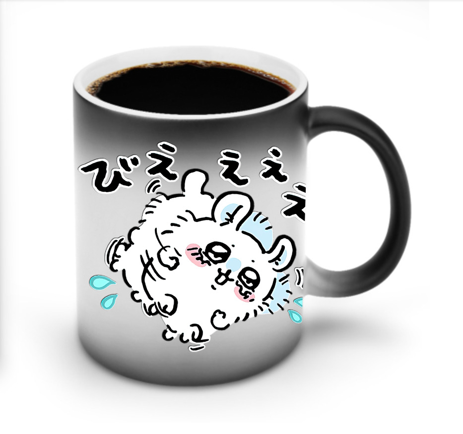 （画像用） ちいかわ モモンガ Chii-kawa Momonga 温度変色マグカップ