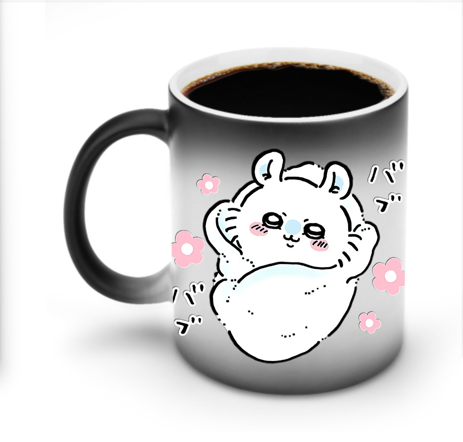 （画像用） ちいかわ モモンガ Chii-kawa Momonga 温度変色マグカップ