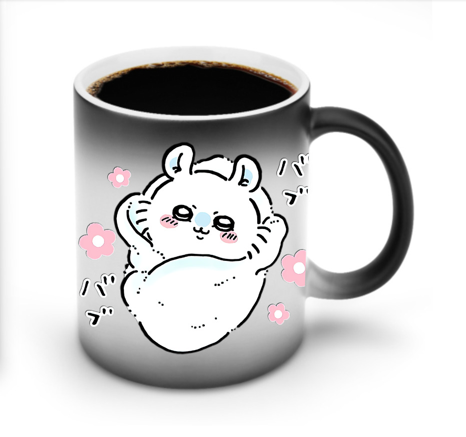 （画像用） ちいかわ モモンガ Chii-kawa Momonga 温度変色マグカップ