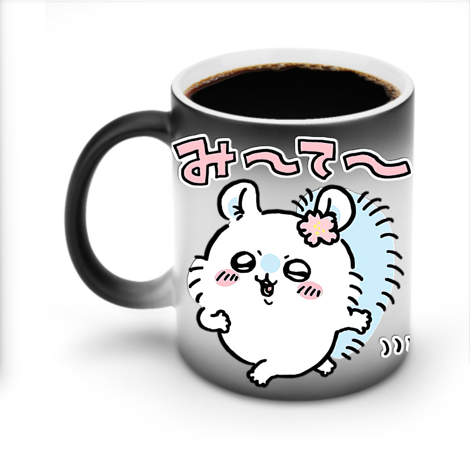 （画像用） ちいかわ モモンガ Chii-kawa Momonga 温度変色マグカップ
