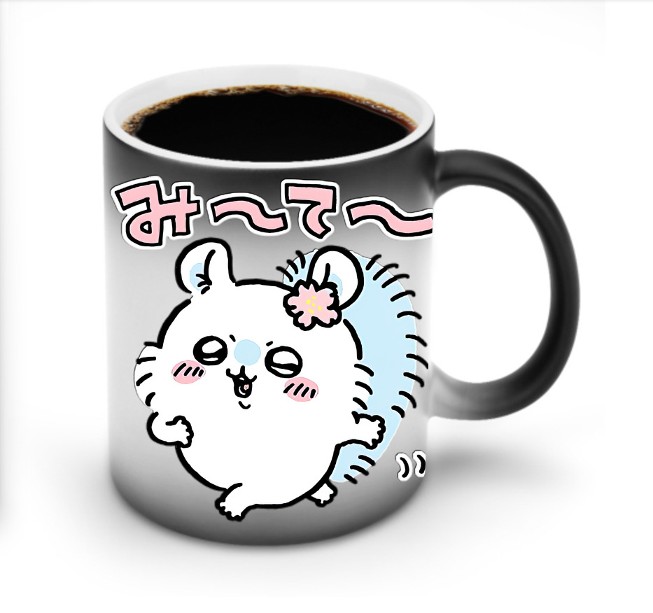 （画像用） ちいかわ モモンガ Chii-kawa Momonga 温度変色マグカップ