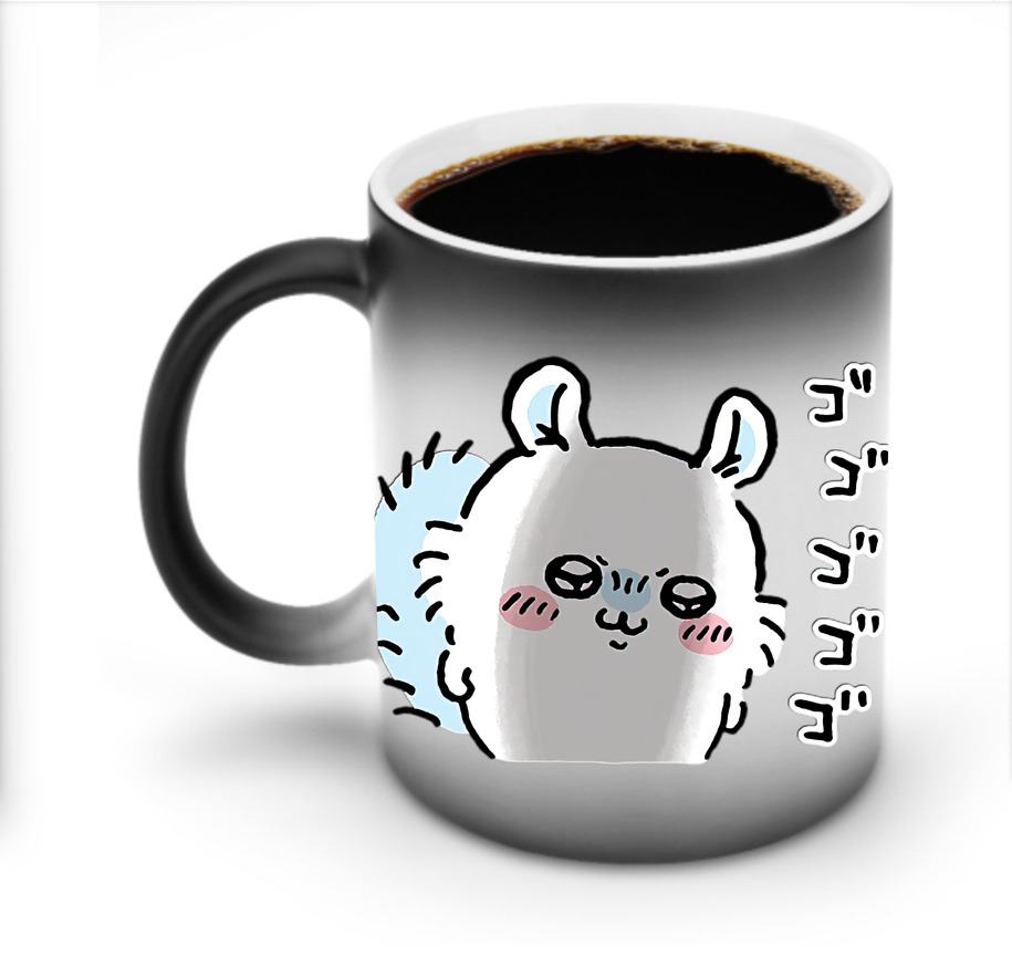 （画像用） ちいかわ モモンガ Chii-kawa Momonga 温度変色マグカップ