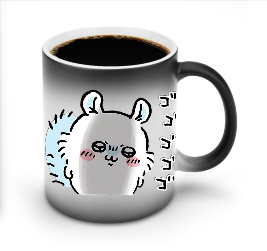 （画像用） ちいかわ モモンガ Chii-kawa Momonga 温度変色マグカップ