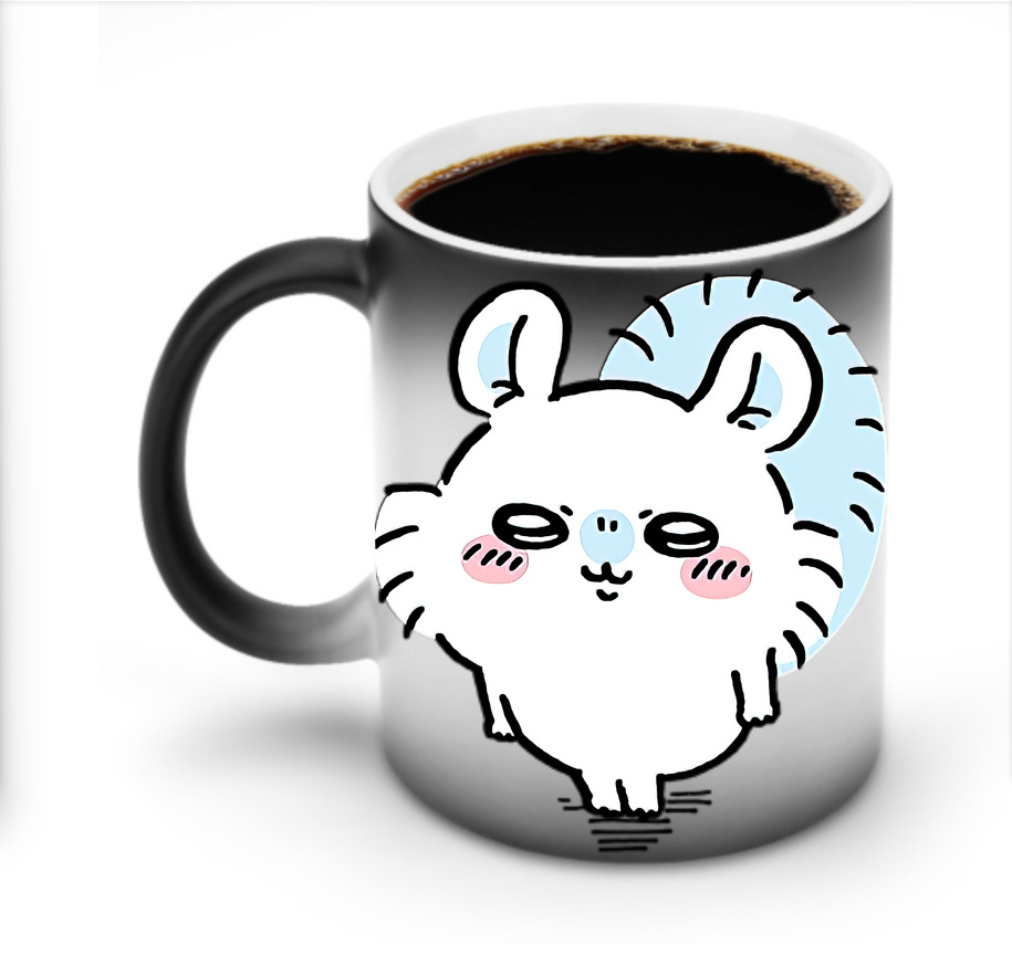 （画像用） ちいかわ モモンガ Chii-kawa Momonga 温度変色マグカップ