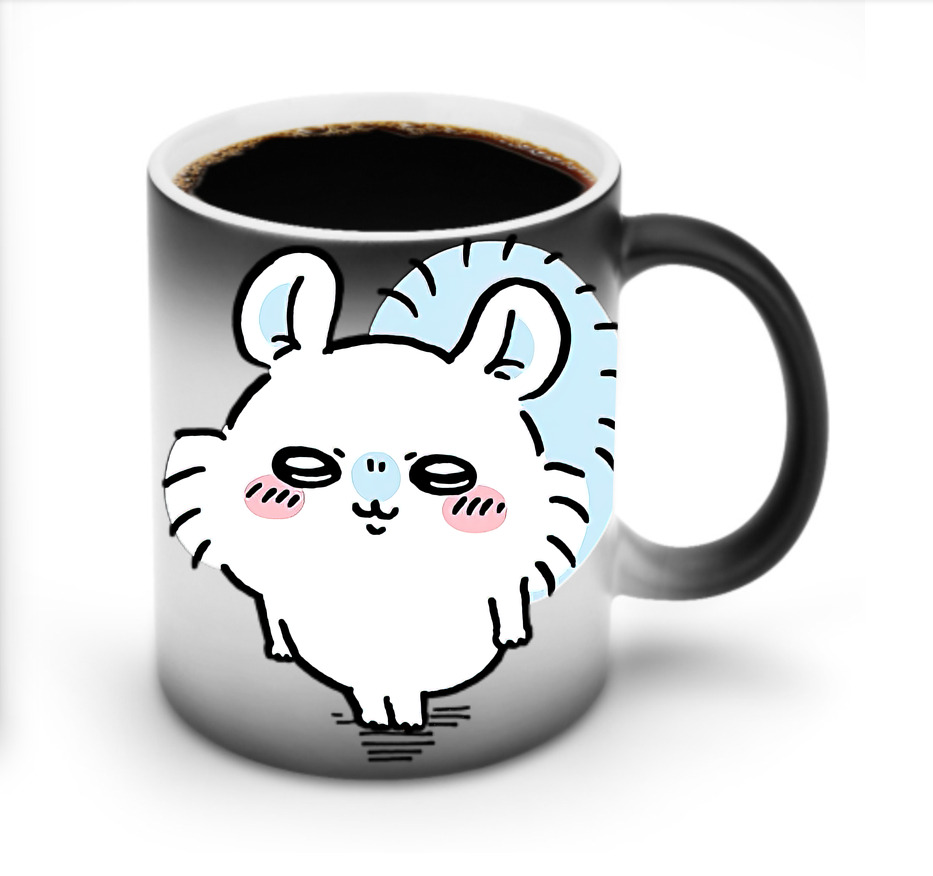 （画像用） ちいかわ モモンガ Chii-kawa Momonga 温度変色マグカップ