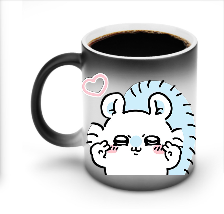 （画像用） ちいかわ モモンガ Chii-kawa Momonga 温度変色マグカップ