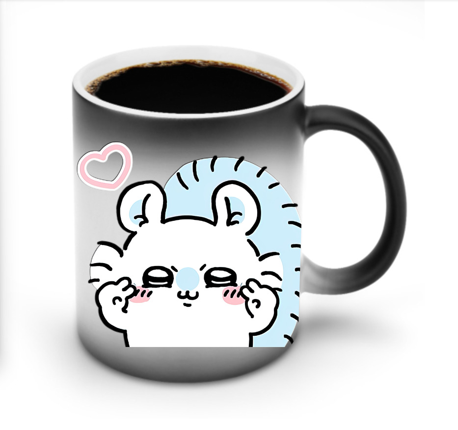 （画像用） ちいかわ モモンガ Chii-kawa Momonga 温度変色マグカップ