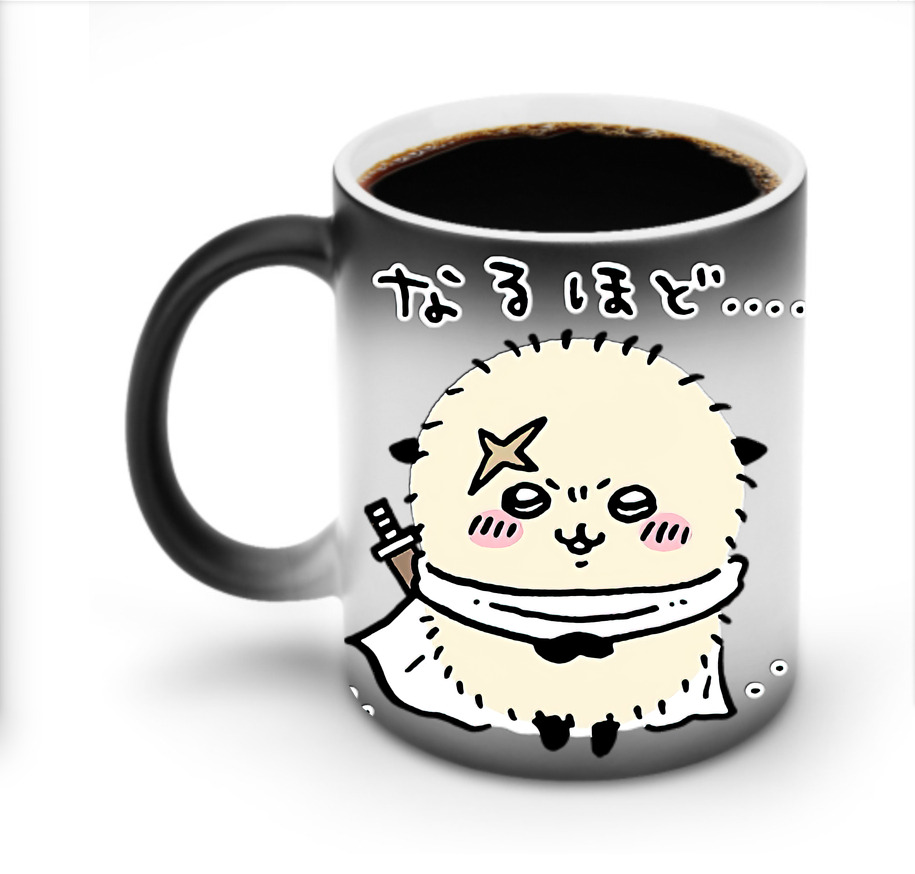 （画像用） ちいかわ ラッコ Chii-kawa Sea otter 温度変色マグカップ
