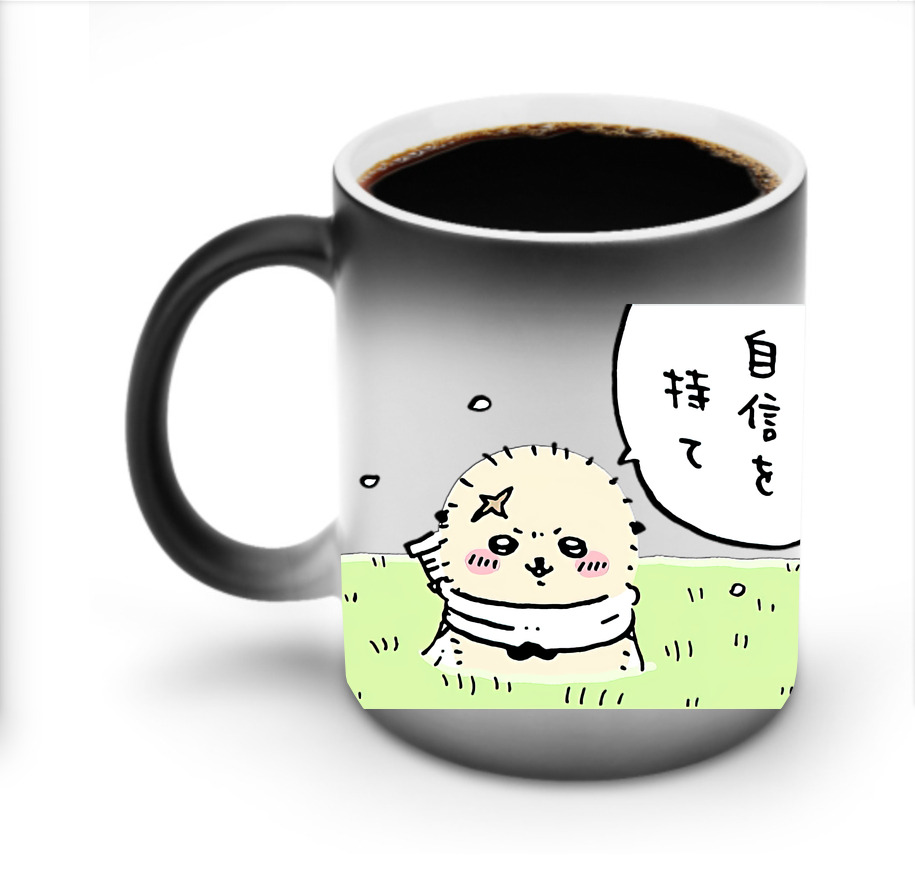 （画像用） ちいかわ ラッコ Chii-kawa Sea otter 温度変色マグカップ