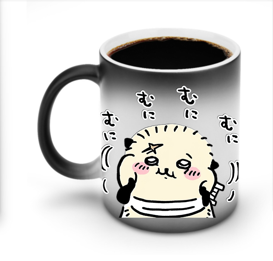（画像用） ちいかわ ラッコ Chii-kawa Sea otter 温度変色マグカップ