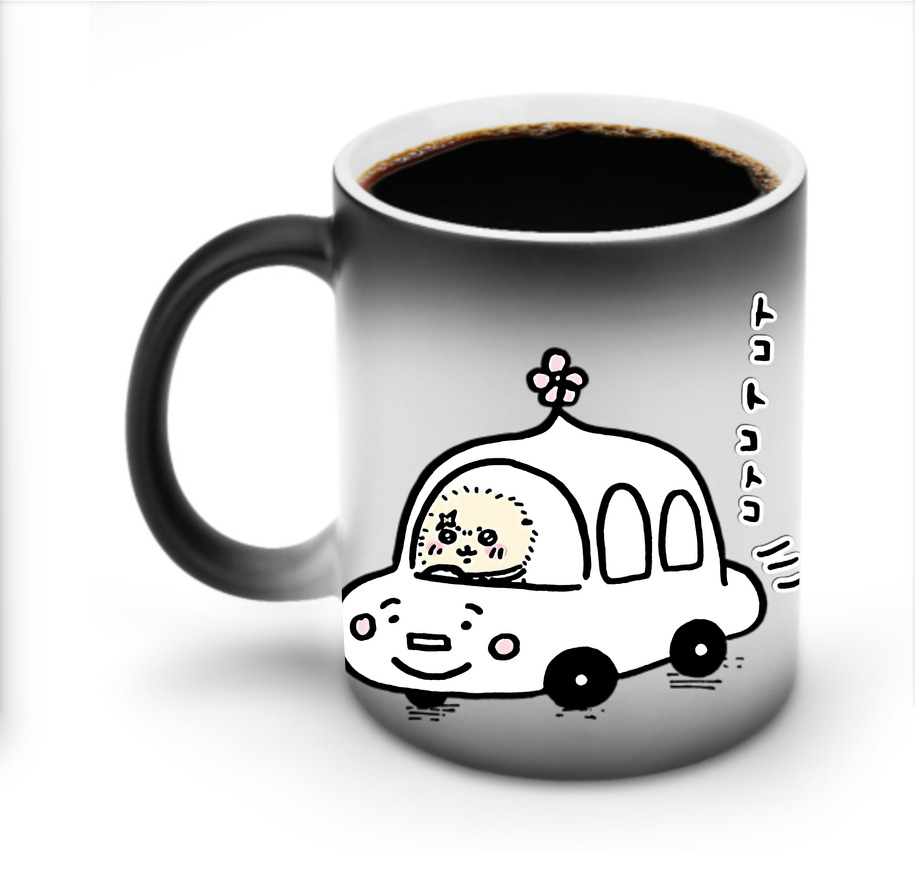 （画像用） ちいかわ ラッコ Chii-kawa Sea otter 温度変色マグカップ