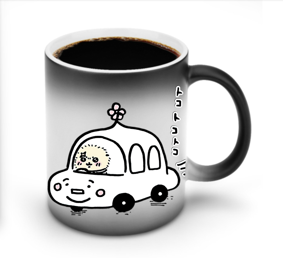 （画像用） ちいかわ ラッコ Chii-kawa Sea otter 温度変色マグカップ