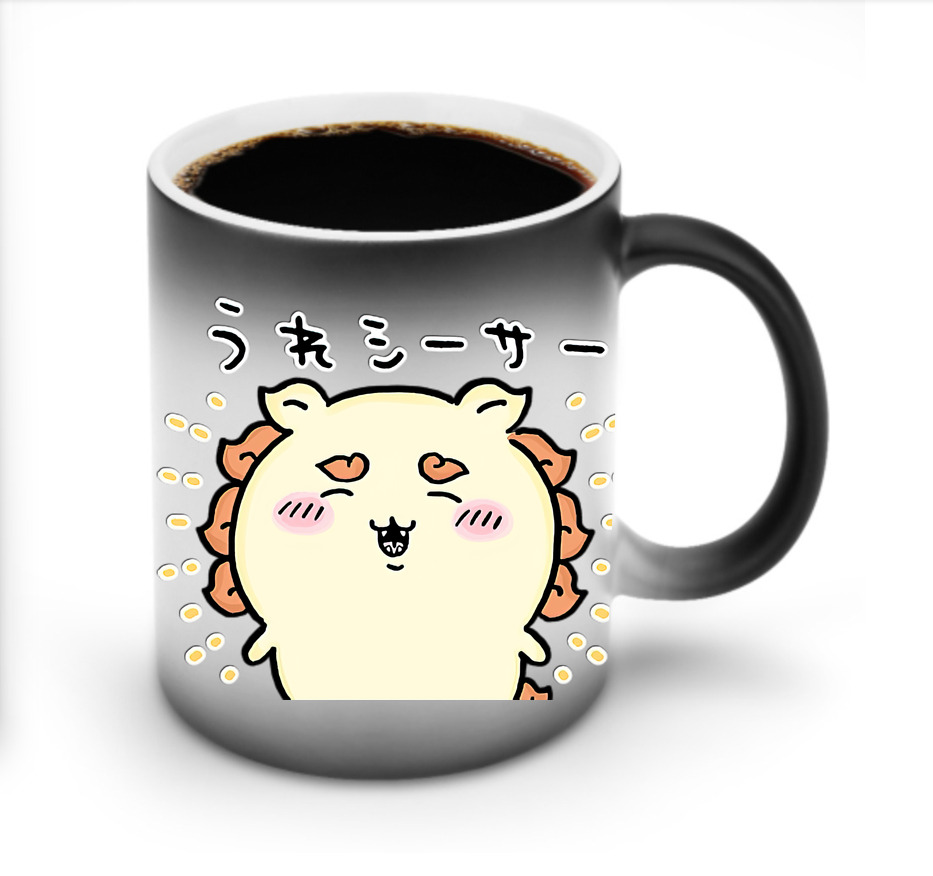 （画像用） ちいかわ シーサー Chii-kawa Shisa 温度変色マグカップ