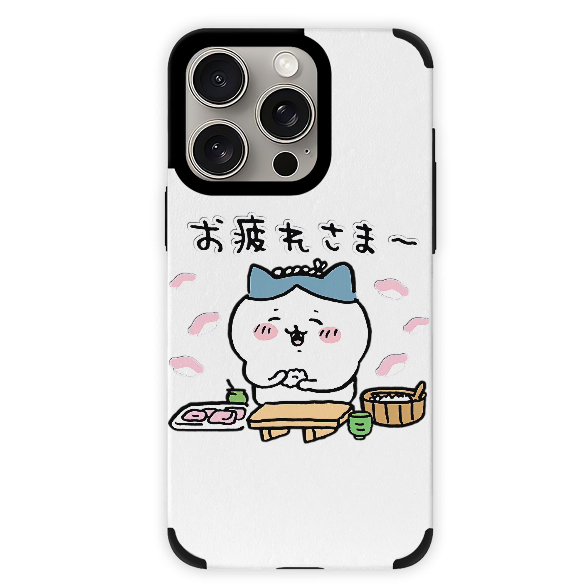 （画像用） ちいかわ ハチワレ Chii-kawa hachiware 【iPhone15ProMax対応】 PUレザー スマホケース 耐衝撃＆黄変防止