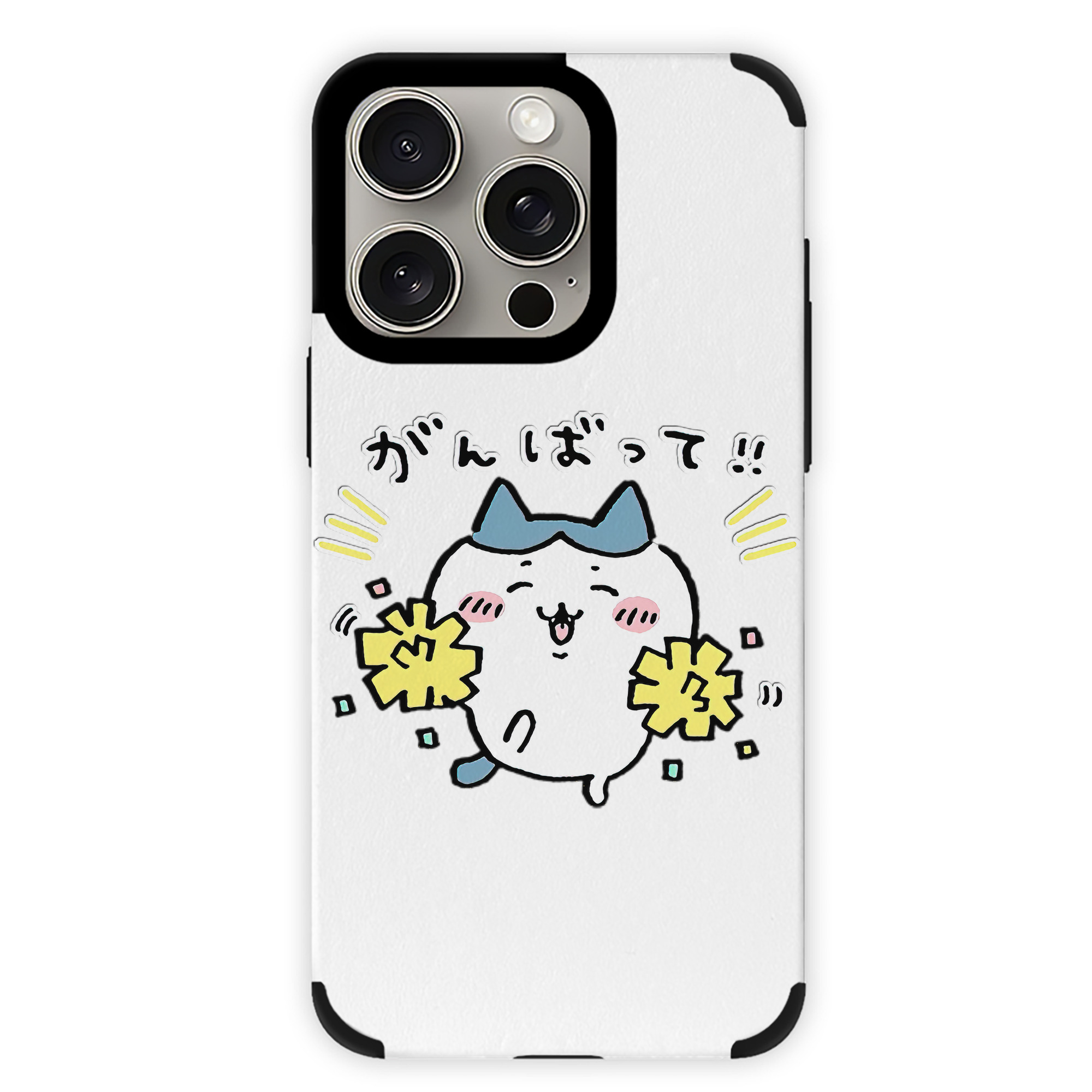 （画像用） ちいかわ ハチワレ Chii-kawa hachiware 【iPhone15ProMax対応】 PUレザー スマホケース 耐衝撃＆黄変防止