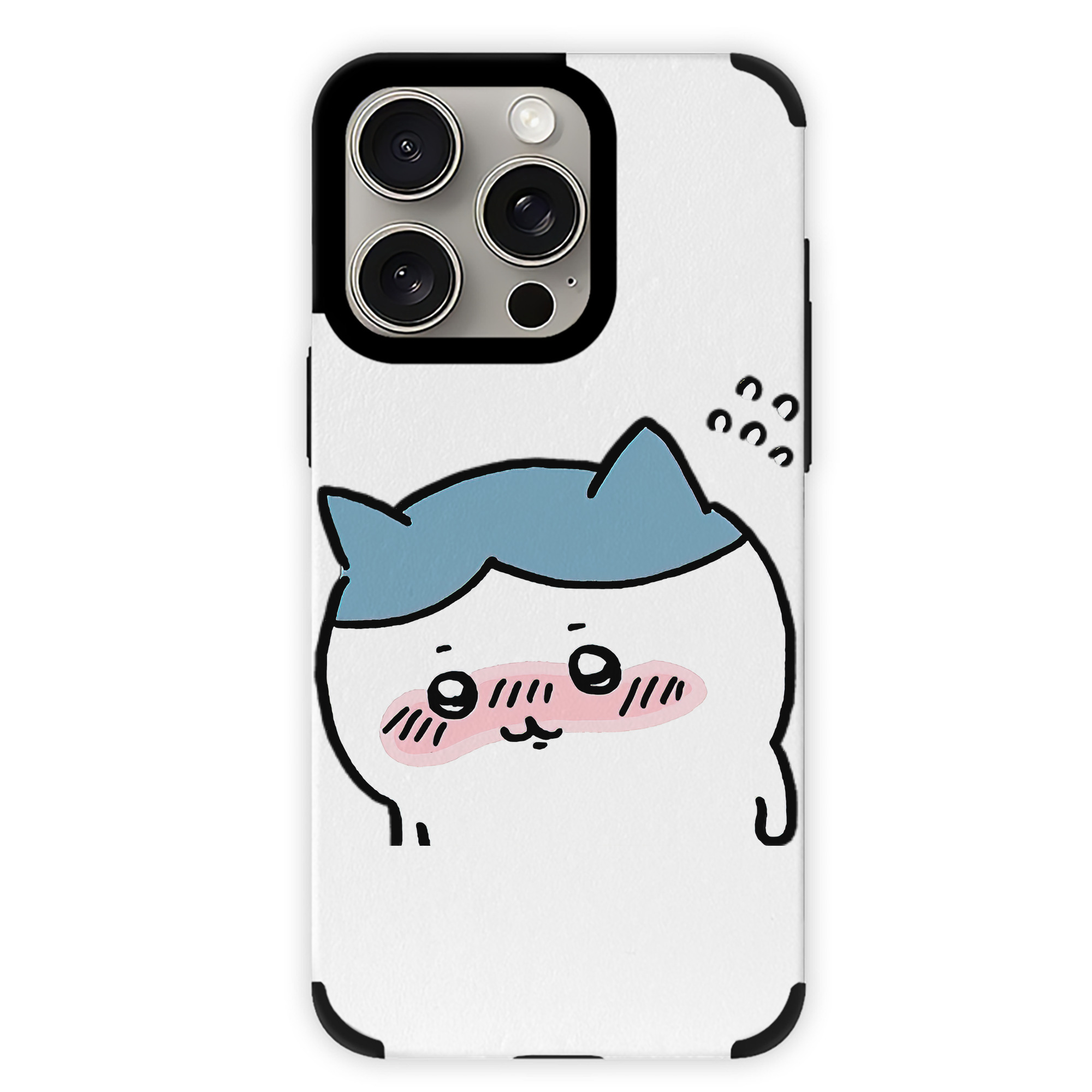 （画像用） ちいかわ ハチワレ Chii-kawa hachiware 【iPhone15ProMax対応】 PUレザー スマホケース 耐衝撃＆黄変防止