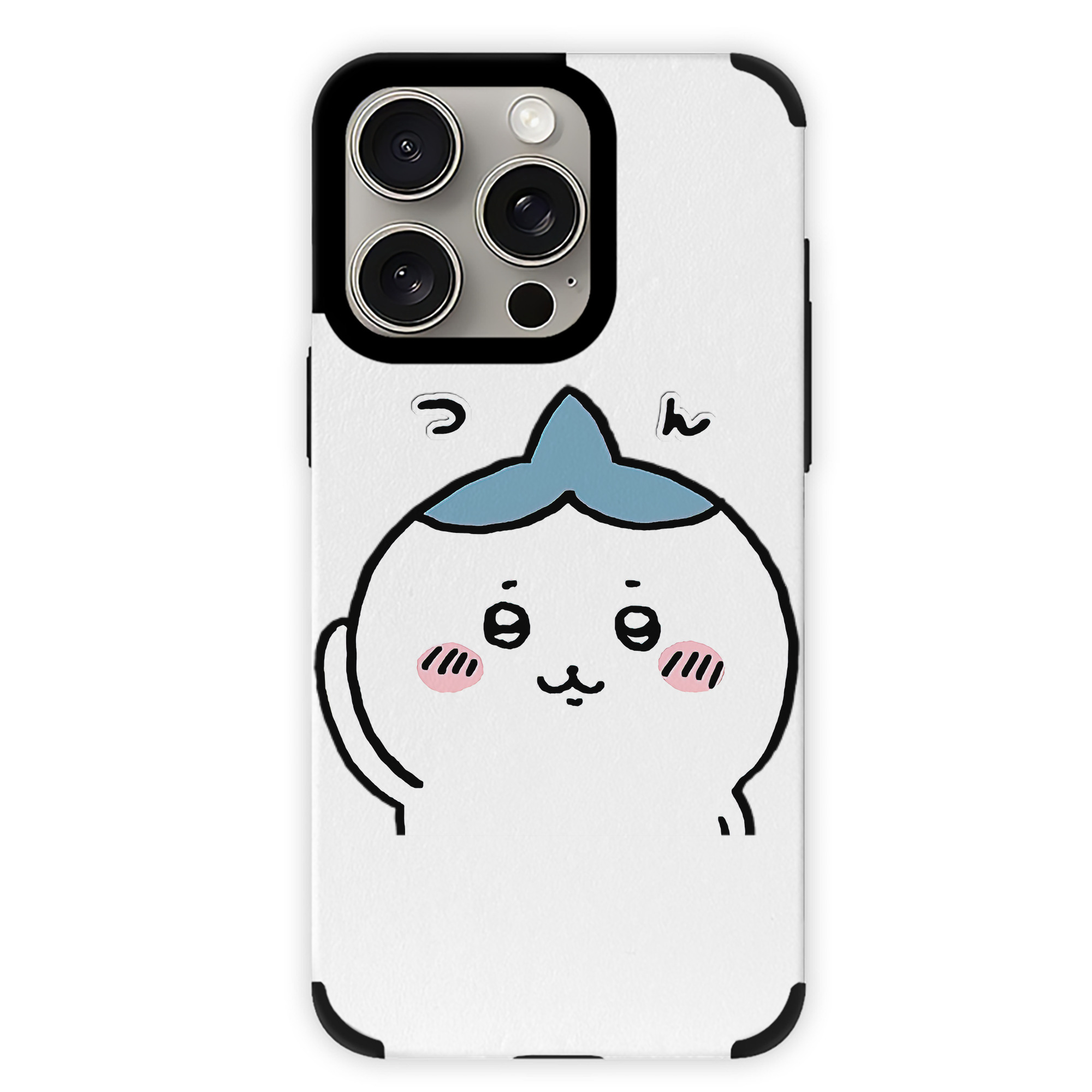 （画像用） ちいかわ ハチワレ Chii-kawa hachiware 【iPhone15ProMax対応】 PUレザー スマホケース 耐衝撃＆黄変防止